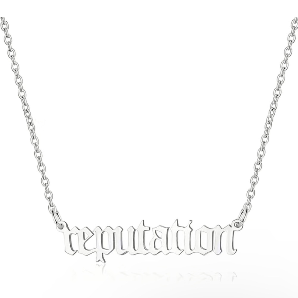 Taylor Swift Reputation Necklace